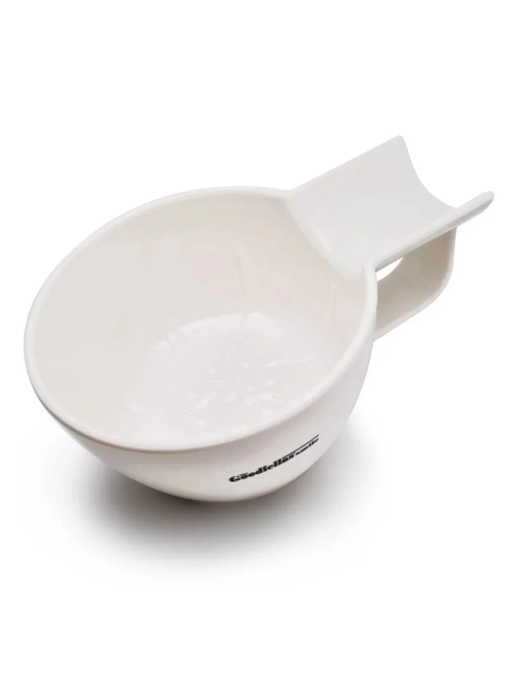 The Goodfellas' Smile Beard Shaving Bowl Resilient Resin White